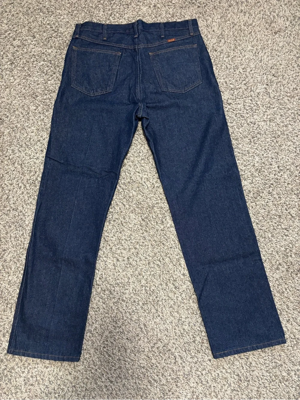 Rustler Men's Dark Blue Jeans 36x32